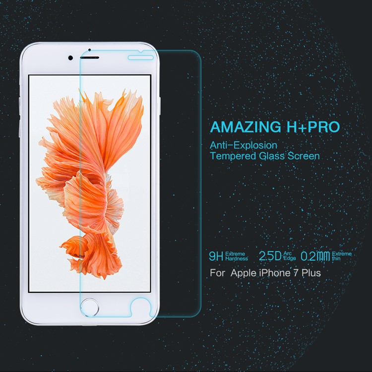 NILLKIN Amazing H+PRO for iPhone 8 Plus/7 Plus Tempered Glass Screen Protector Film Nanometer