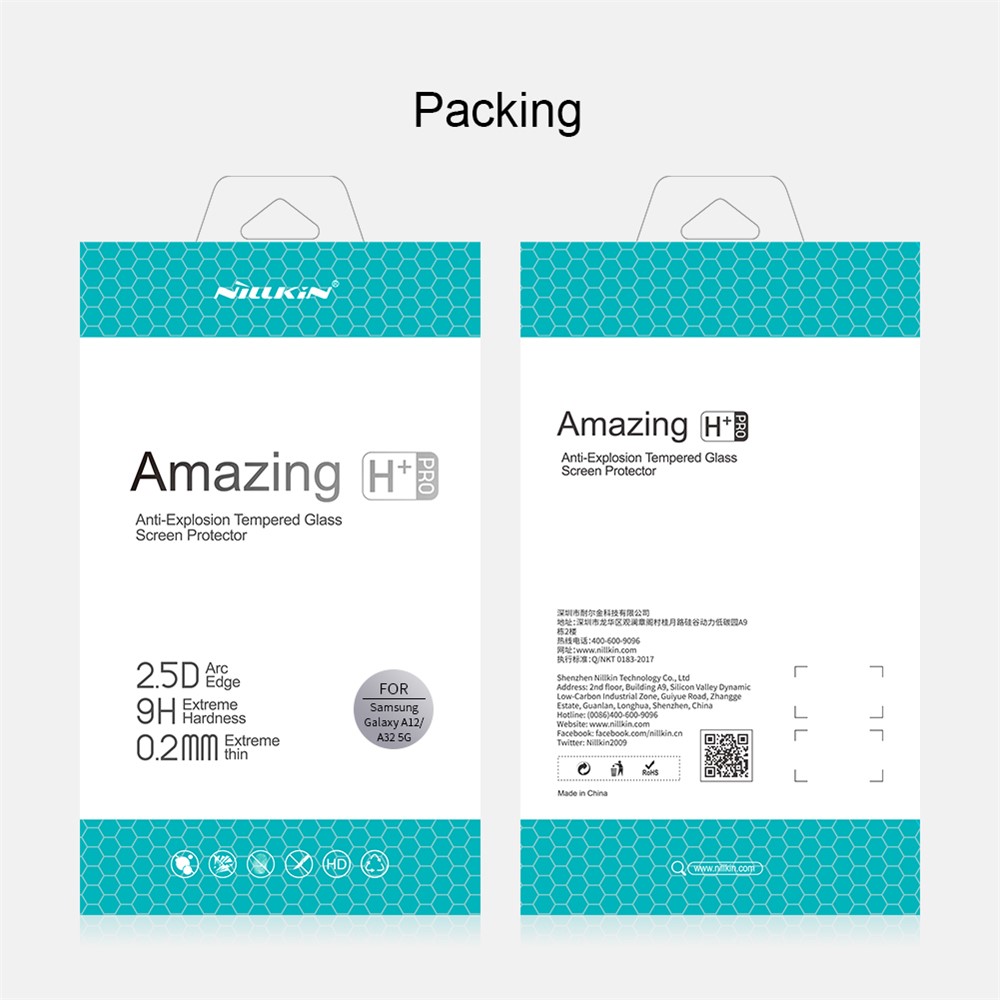 NILLKIN for Samsung Galaxy A12/A32 5G Amazing H+PRO Explosion-proof Tempered Glass Screen Protector-20