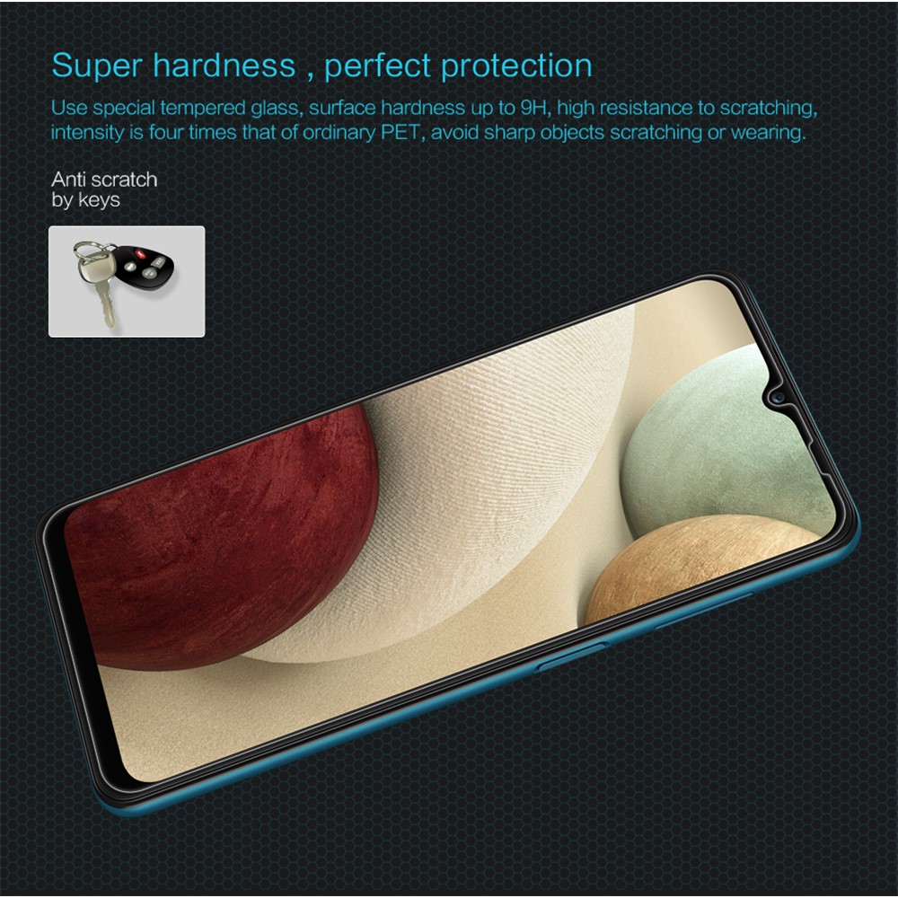 Nillkin Erstaunliche H-Anti-Explosionsfilm 9h 0,33 Mm Gehärtetes Glasschutz Für Samsung Galaxy A12 / A32 5G-8