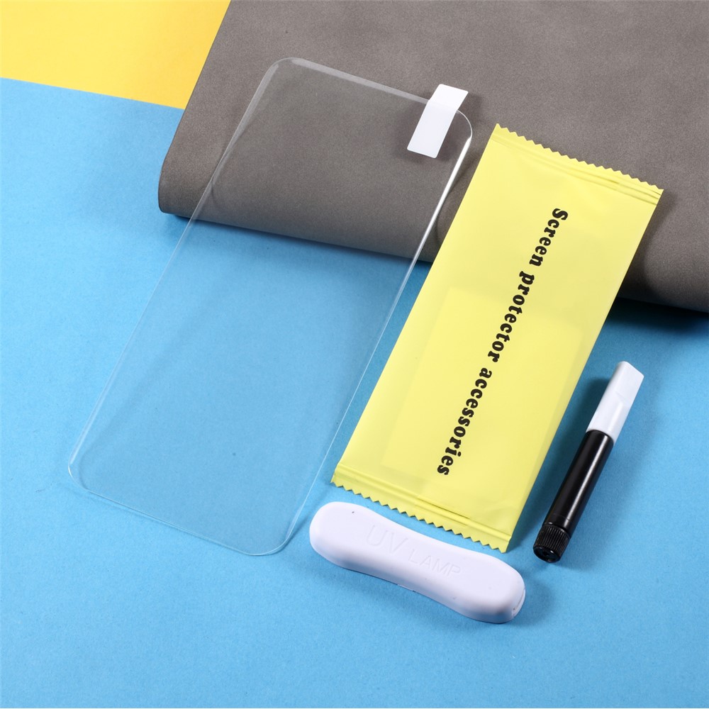 UV-flüssiger Gekrümmter Rand Temperierter Glasschutz Für Xiaomi Mi 11 Pro-7