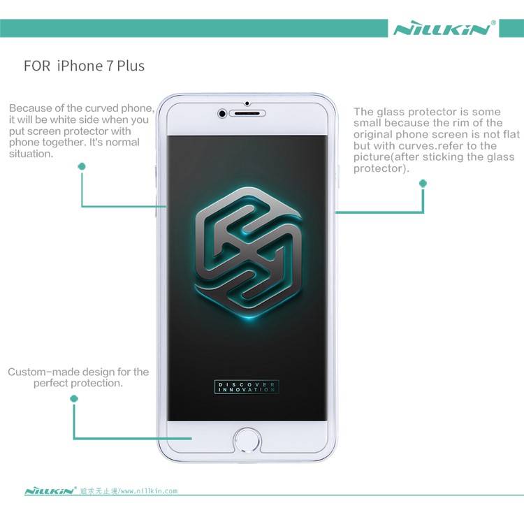 NILLKIN Für Iphone 8 Plus / 7 Plus Matte Anti-Scratch-LCD-Display Schutzfolie-6