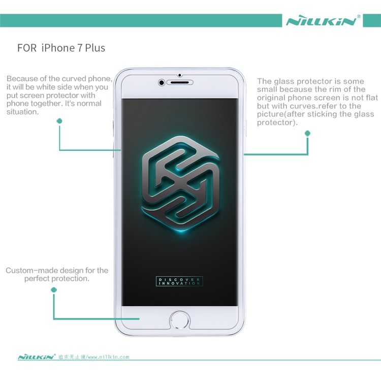 Nillkin Para Iphone 8 Plus/7 Plus Película de Protección de Pantalla LCD de Pantalla LCD Mate
