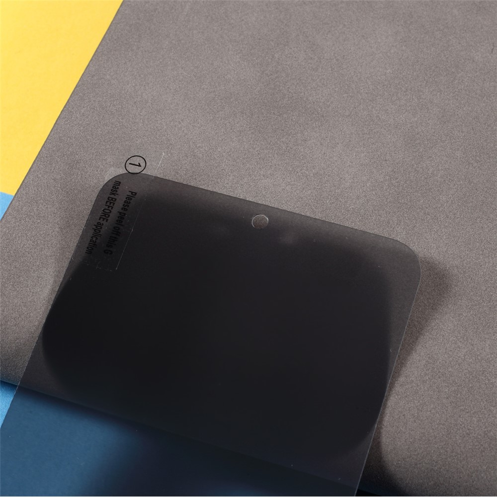 Anti-peep Tempered Glass Screen Guard Film for Samsung Galaxy S21 Plus 5G-4