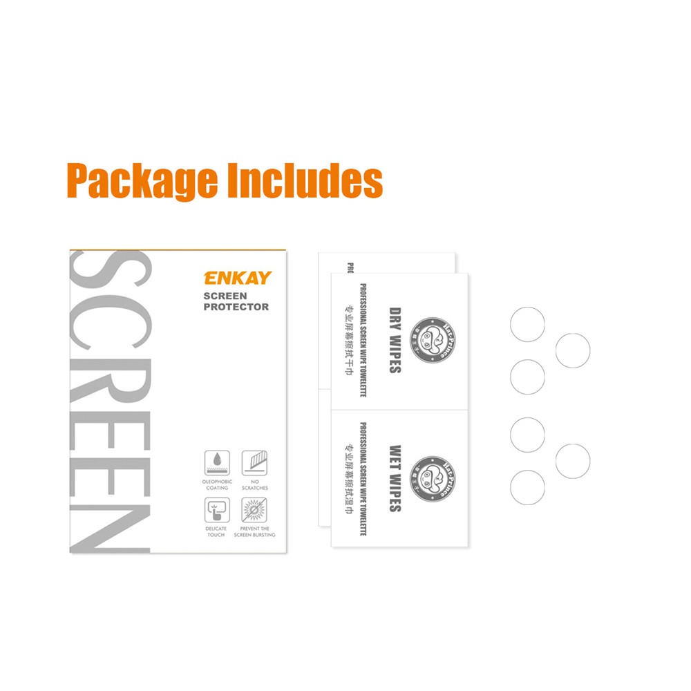 HAT PRINCE 2 Group/Set 0.2mm 9H 2.15D Arc Edges Tempered Glass Back Camera Lens Film 3Pcs/Group for iPhone 12 Pro / 12 Pro Max-6