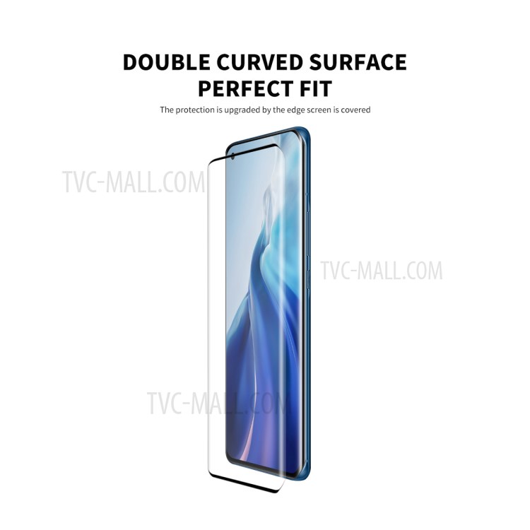 ENKAY 2Pcs/Set 0.26mm 9H 3D Curved Full Screen Guard Tempered Glass Protector for Xiaomi Mi 11-2