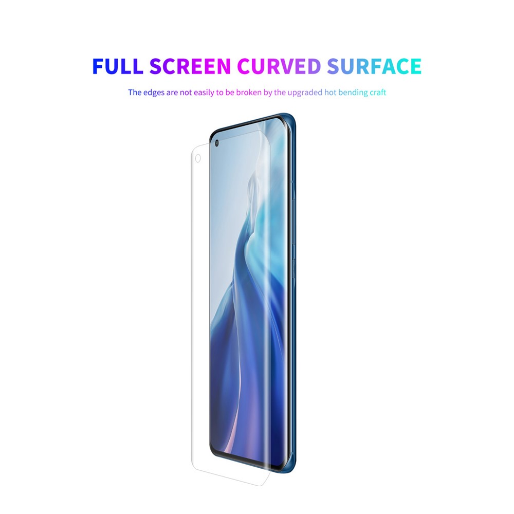 5Pcs/Set HAT-PRINCE 3D Complete Covering Curved PET HD Screen Protective Film for Xiaomi Mi 11 (Support Fingerprint Unlocking)-2