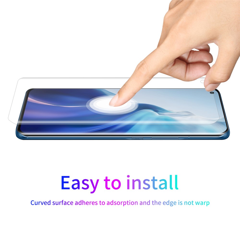 5Pcs/Set HAT-PRINCE 3D Complete Covering Curved PET HD Screen Protective Film for Xiaomi Mi 11 (Support Fingerprint Unlocking)-6