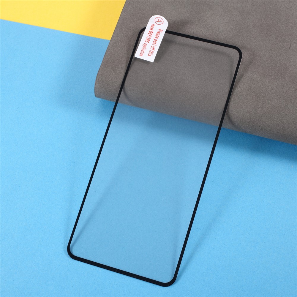 Silk Print Complete Covering Full Glue Tempered Glass Screen Protector for Oppo A53 (2020)-6