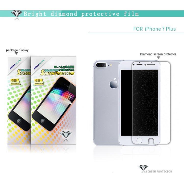 

NILLKIN Bright Diamond Screen Protector Film for iPhone 8 Plus/7 Plus 5.5 inch
