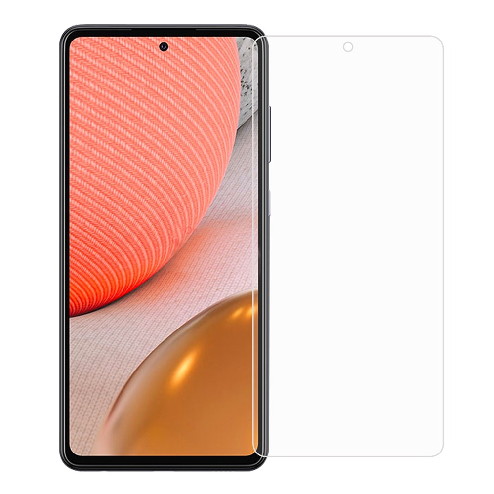 2.5D Arc Edge Good Quality Tempered Glass Film Screen Protector for Samsung Galaxy A72 5G-1