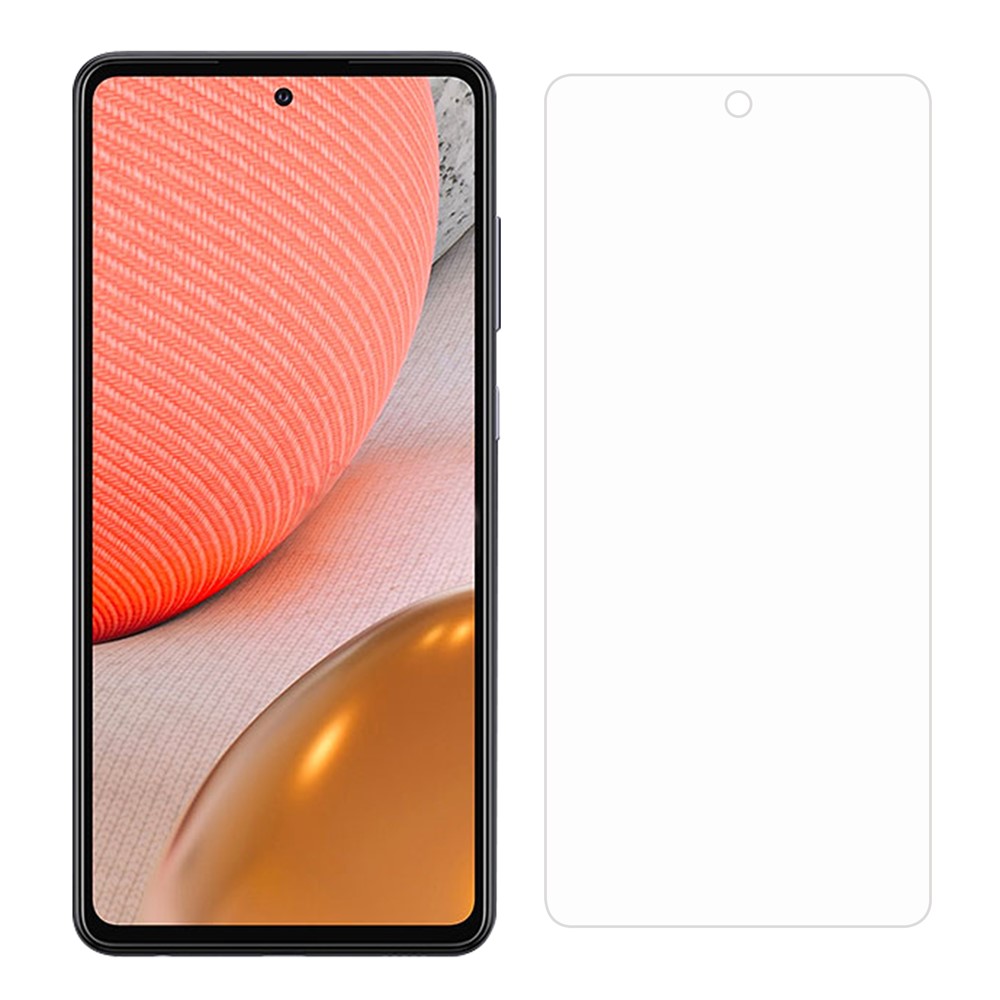 2.5D Arc Edge Good Quality Tempered Glass Film Screen Protector for Samsung Galaxy A72 5G-7