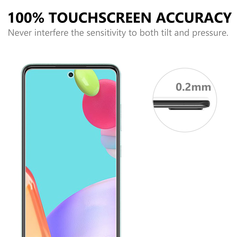 2.5D Arc Edge Protecteur D'écran de Film en Verre Trempé de Bonne Qualité Pour Samsung Galaxy A52 4g / 5G / A52s 5G