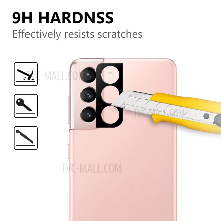 HD Tempered Glass Camera Lens Protector for Samsung Galaxy S21-3