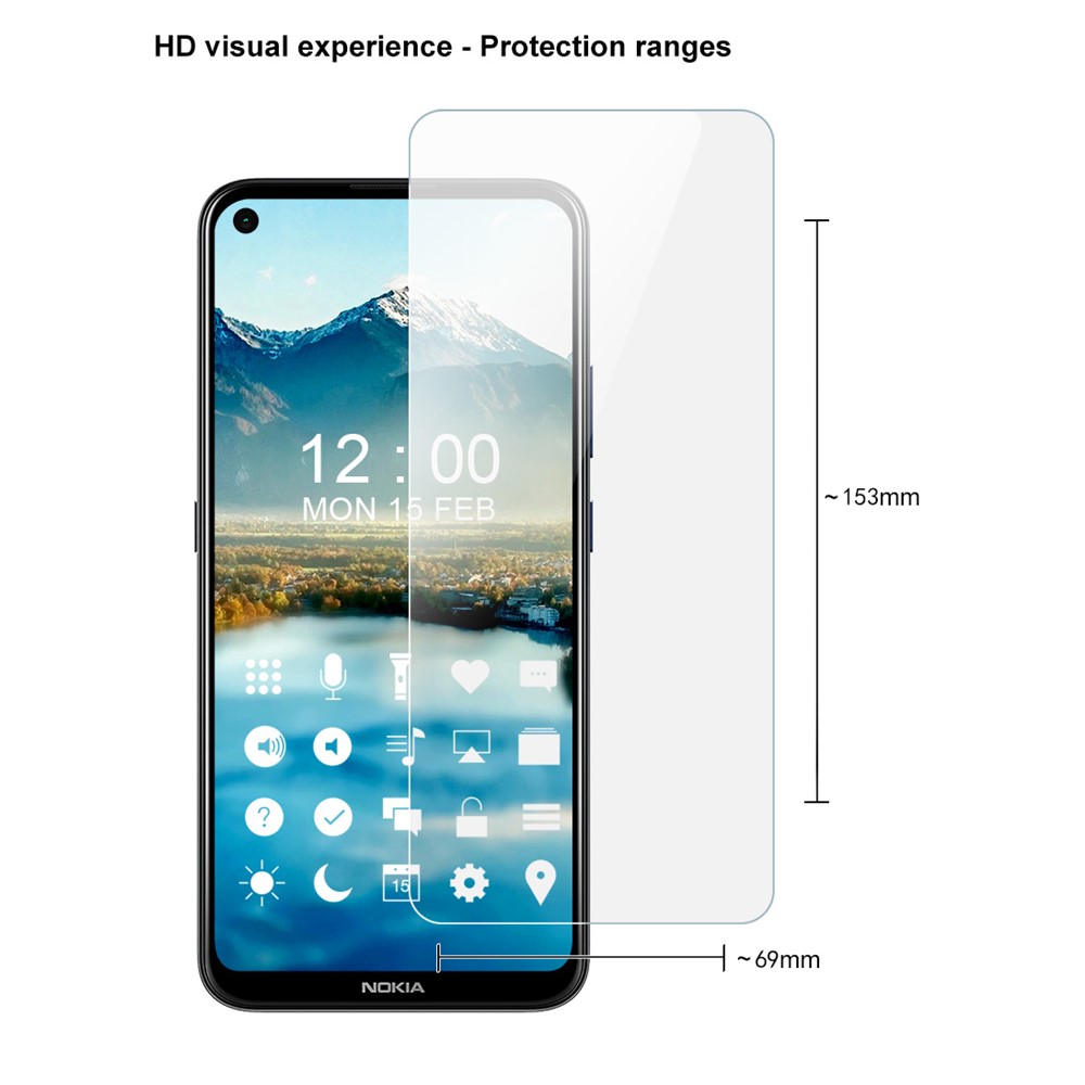 IMAK ARM Series Soft TPU Anti-Burst Ultra Clear Screen Film for Nokia 5.4-4