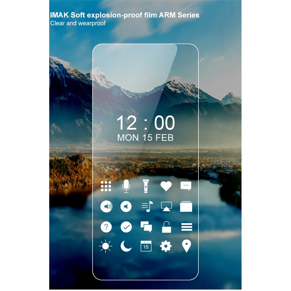 IMAK ARM Series Soft TPU Anti-Burst Ultra Clear Screen Film for Nokia 5.4-6