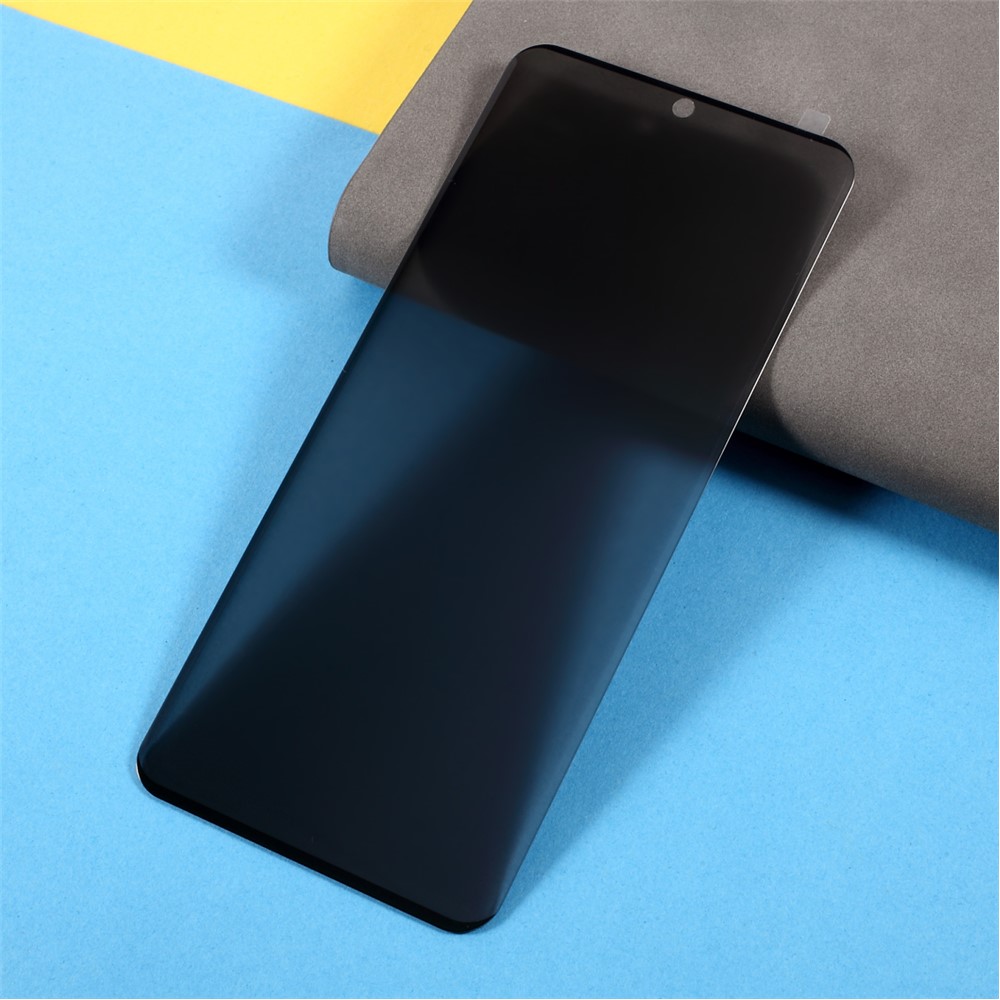 3D Curved Anti-Explosion Full Size Anti-Spy Tempered Glass Protector Film (Side Glue) for Samsung Galaxy S21 Ultra 5G-3