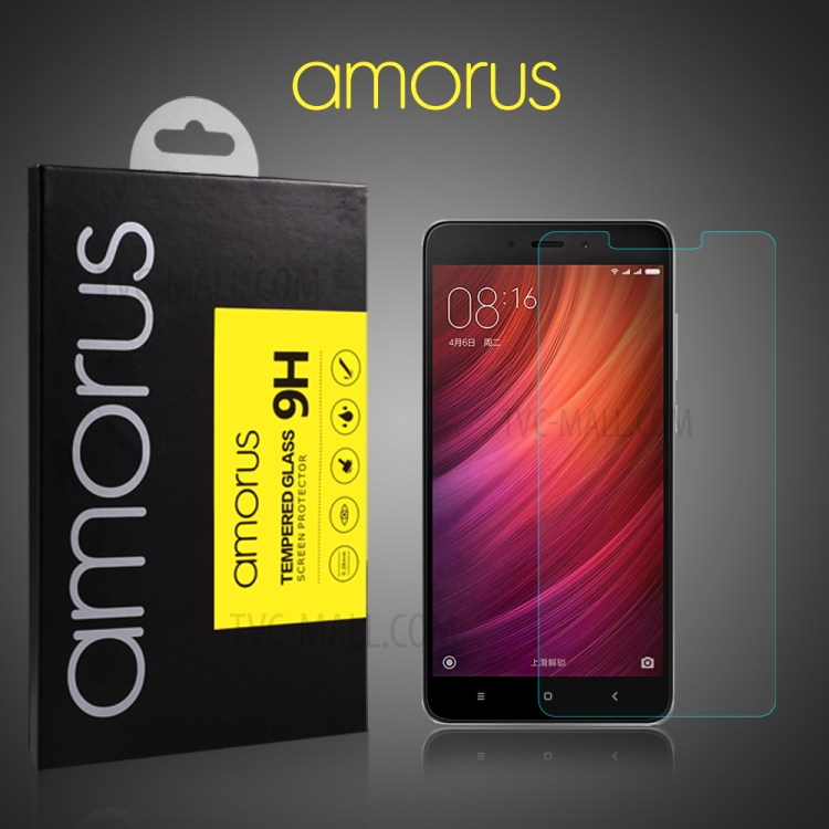 AMORUS Tempered Glass Screen Protector Film for Xiaomi Redmi Note 4-1