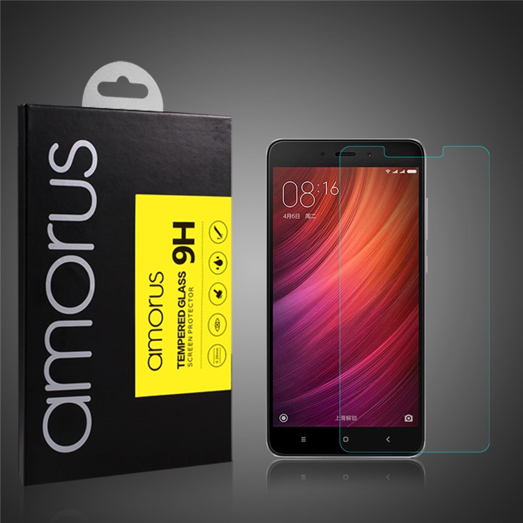 AMORUS Tempered Glass Screen Protector Film for Xiaomi Redmi Note 4-1