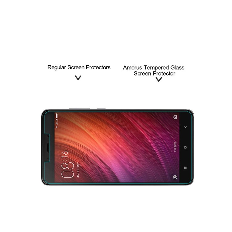 AMORUS Tempered Glass Screen Protector Film for Xiaomi Redmi Note 4-1