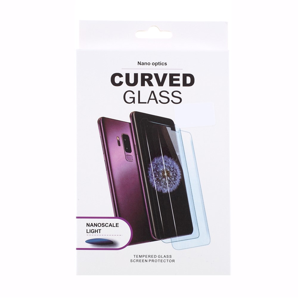 For Samsung Galaxy S21 4G/5G Ultra Clear Full Covering Tempered Glass Screen Protector Film with UV Liquid