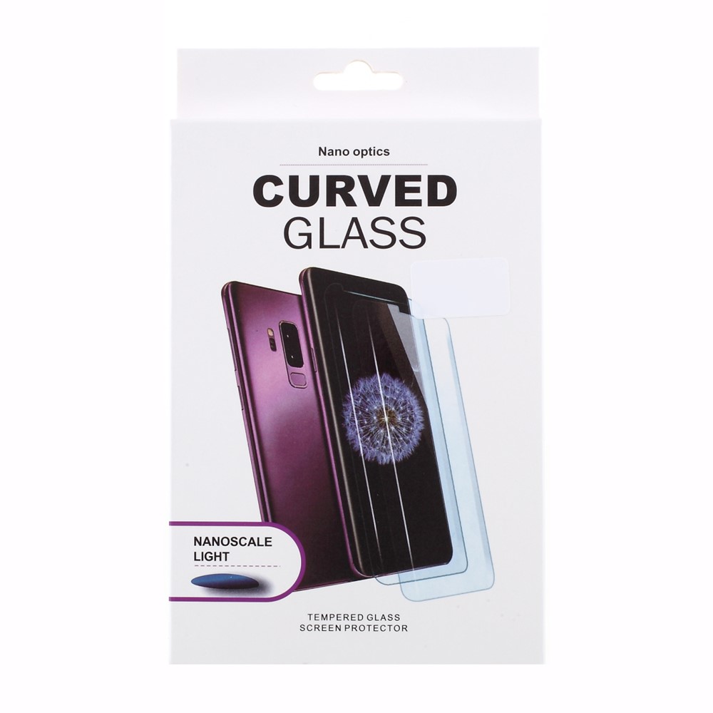 Ultra Clear UV Liquid Tempered Glass Screen Film Full Covering Protector for Samsung Galaxy S21 Plus 5G-7