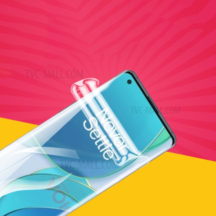 Full Coverage Anti-explosion for OnePlus 9 Hydrocoagulant TPU Screen Film Protector-1