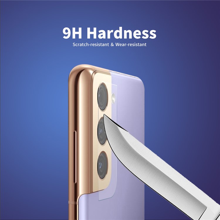 10Pcs/Set HAT-PRINCE 0.2mm 9H 2.15D Arc Edges Anti-Explosion Rear Camera Lens Protector for Samsung Galaxy S21 5G Ultra Clear Tempered Glass Film-4