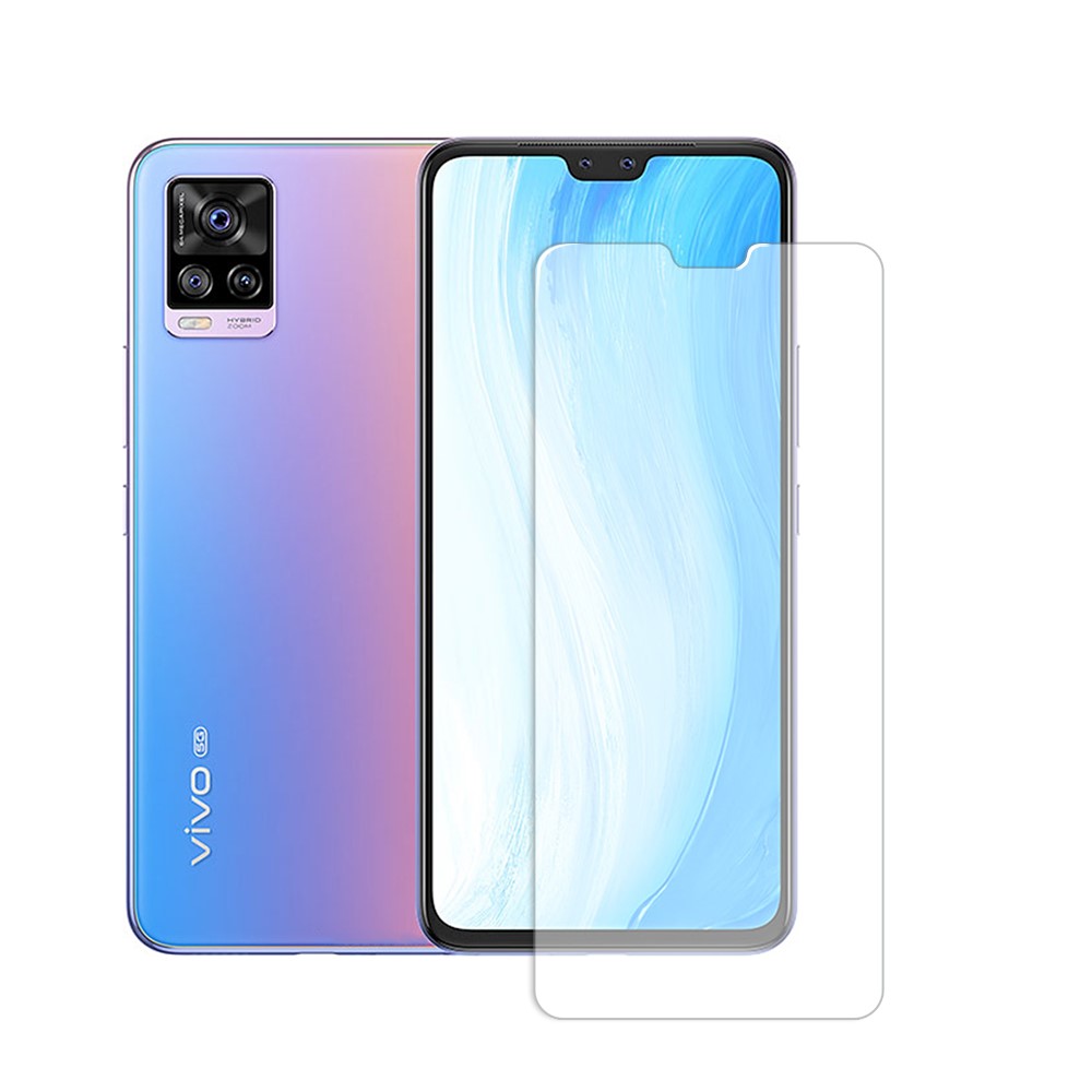 0.3mm Arc Edge Tempered Glass Screen Protector Film Guard for vivo S7t 5G-1