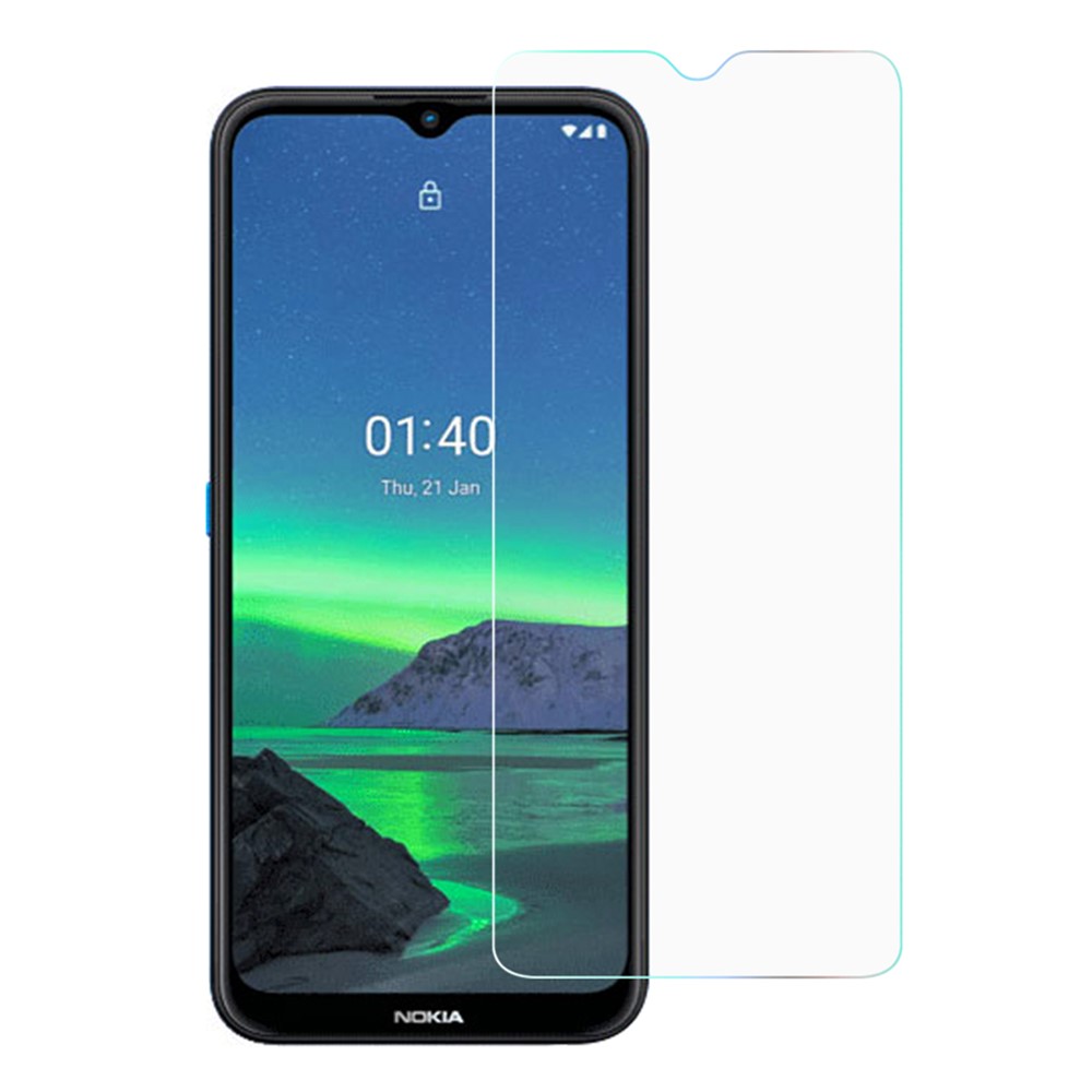Ultra Thin 0.3mm Arc Edge Anti-Explosion Film Tempered Glass Screen Protector for Nokia 1.4-1