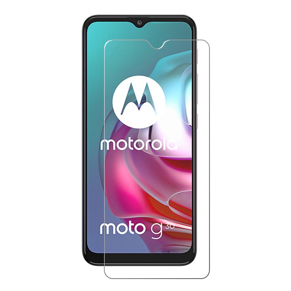 Película Protectora De Cristal De Cristal De Borde De Arco Ultra Delgada De 0.3mm Para Motorola Moto G30