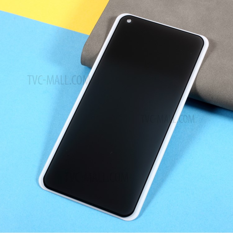 Anti-Burst Ultra Clear Anti-spy Full Screen Silk Printing Tempered Glass Screen Guard Film (Side Glue) for Oppo A93 5G-3