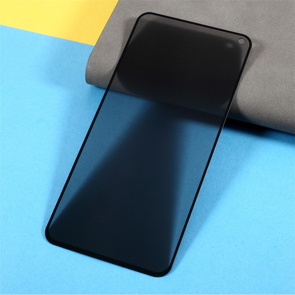 Anti-peep Silk Printing Tempered Glass Full Screen Guard Film (Side Glue) for Xiaomi Redmi Note 9T 5G/Redmi Note 9 5G-7