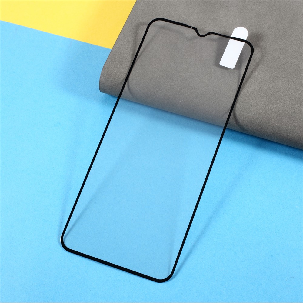 Anti-Burst Silk Printing Tempered Glass Full Coverage Full Glue Screen Protector for Oppo A55 5G-3