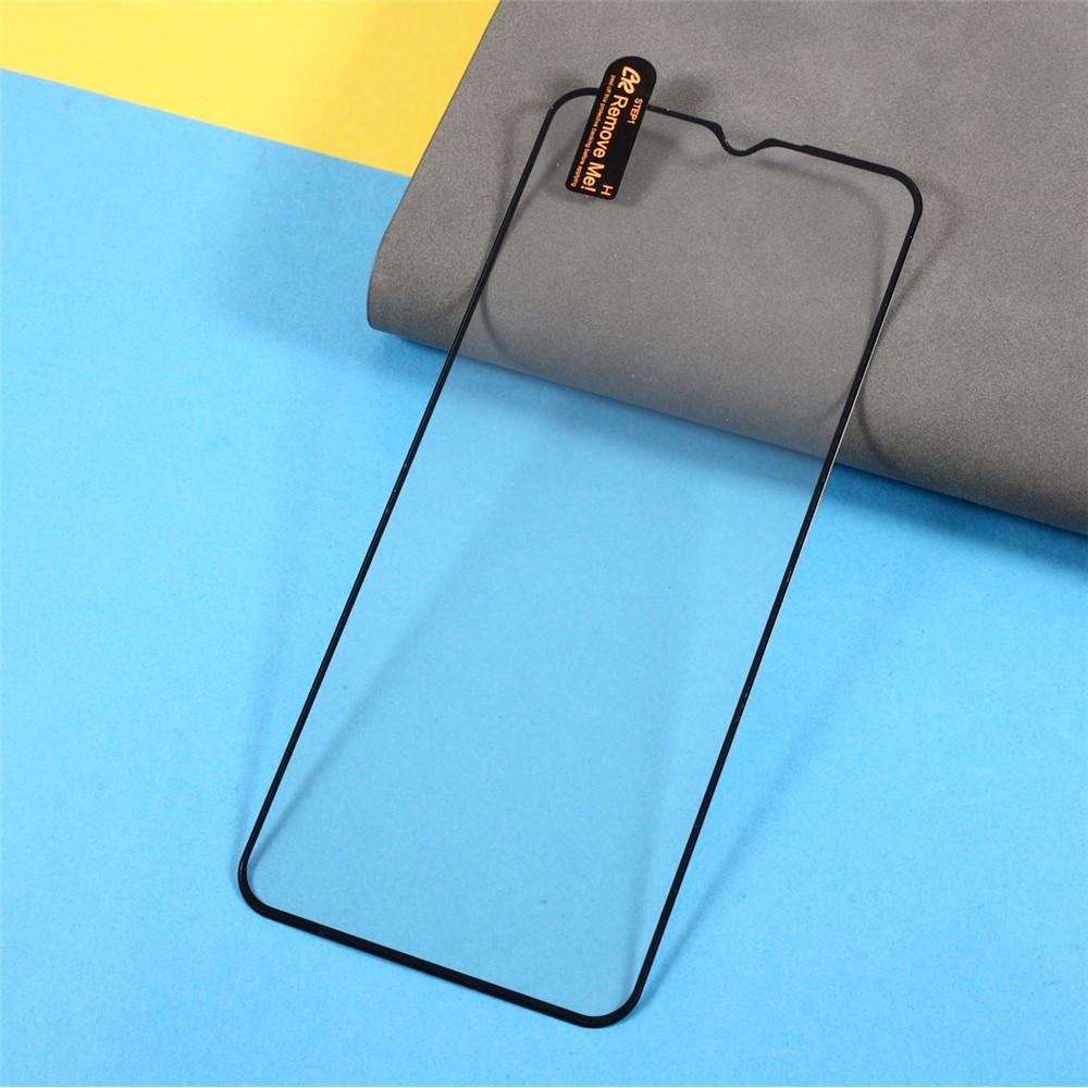 Anti-Burst Silk Printing Tempered Glass Full Coverage Full Glue Screen Protector for Oppo A55 5G-6