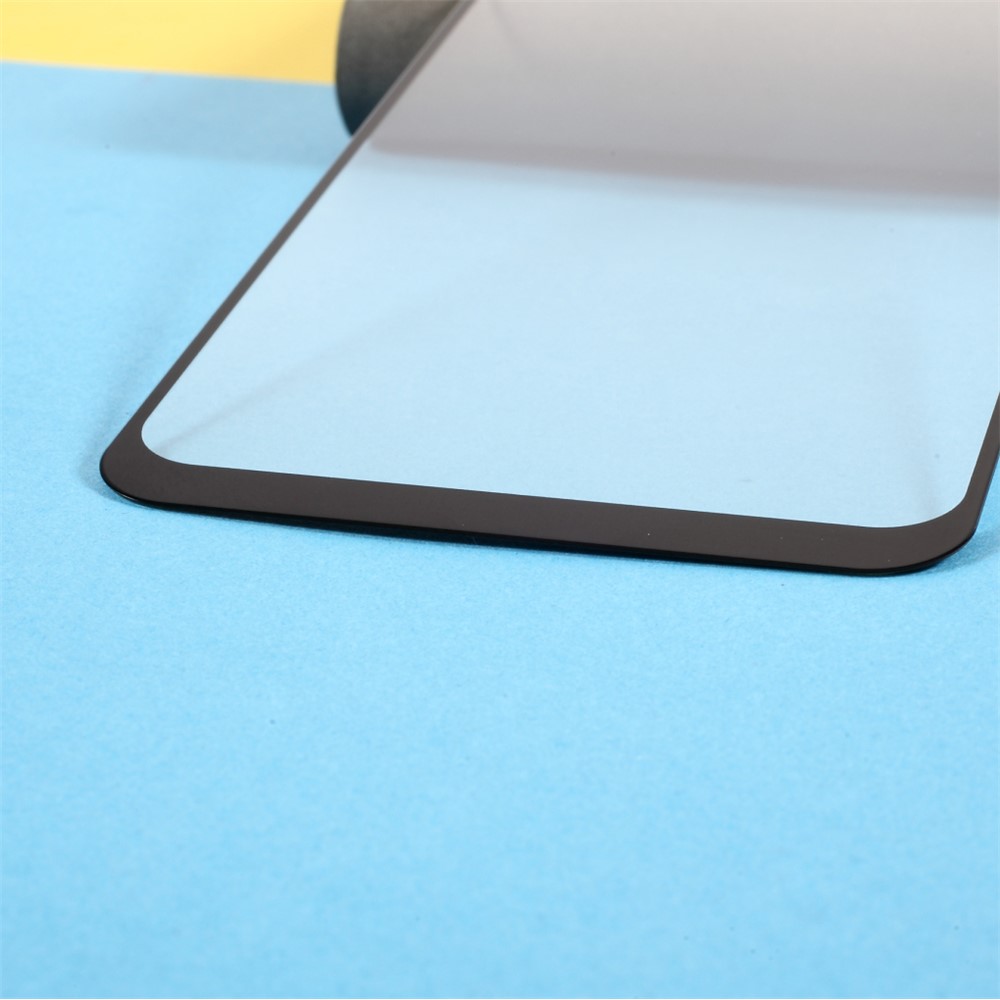 Full Coverage Silk Printing Anti-Burst Tempered Glass Screen Protector Full Glue for LG K41S-5