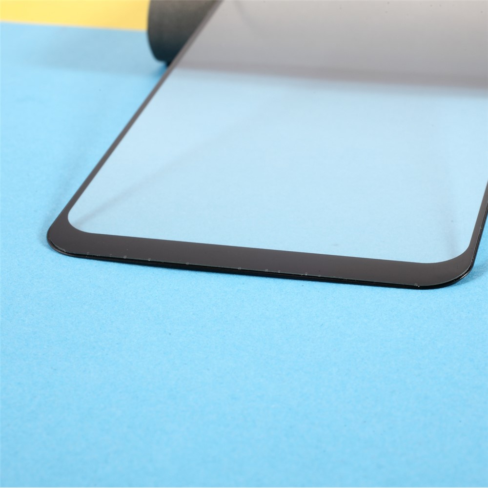 Full Coverage Silk Printing Anti-Burst Tempered Glass Screen Protector Full Glue for LG K41S-7