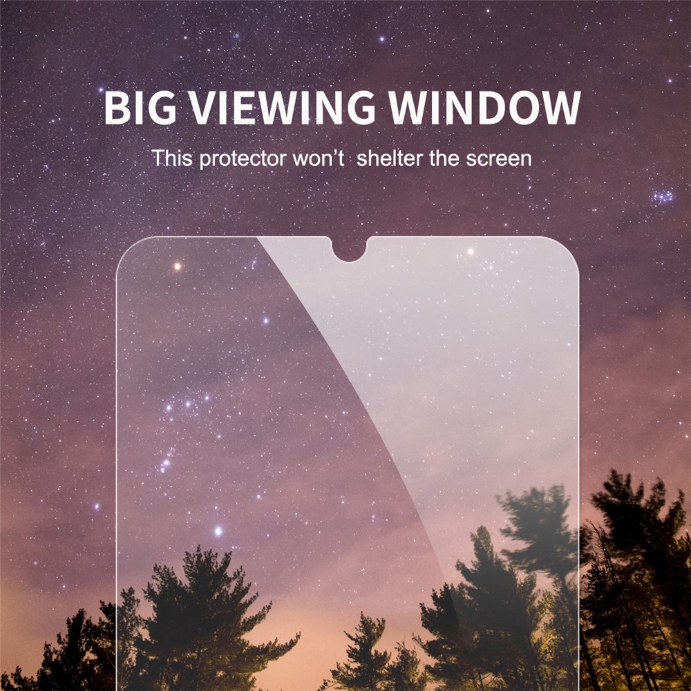 10Pcs/Set HAT-PRINCE 0.26mm 9H 2.5D Arc Edge Tempered Glass Screen Film for Xiaomi Redmi 9T-2