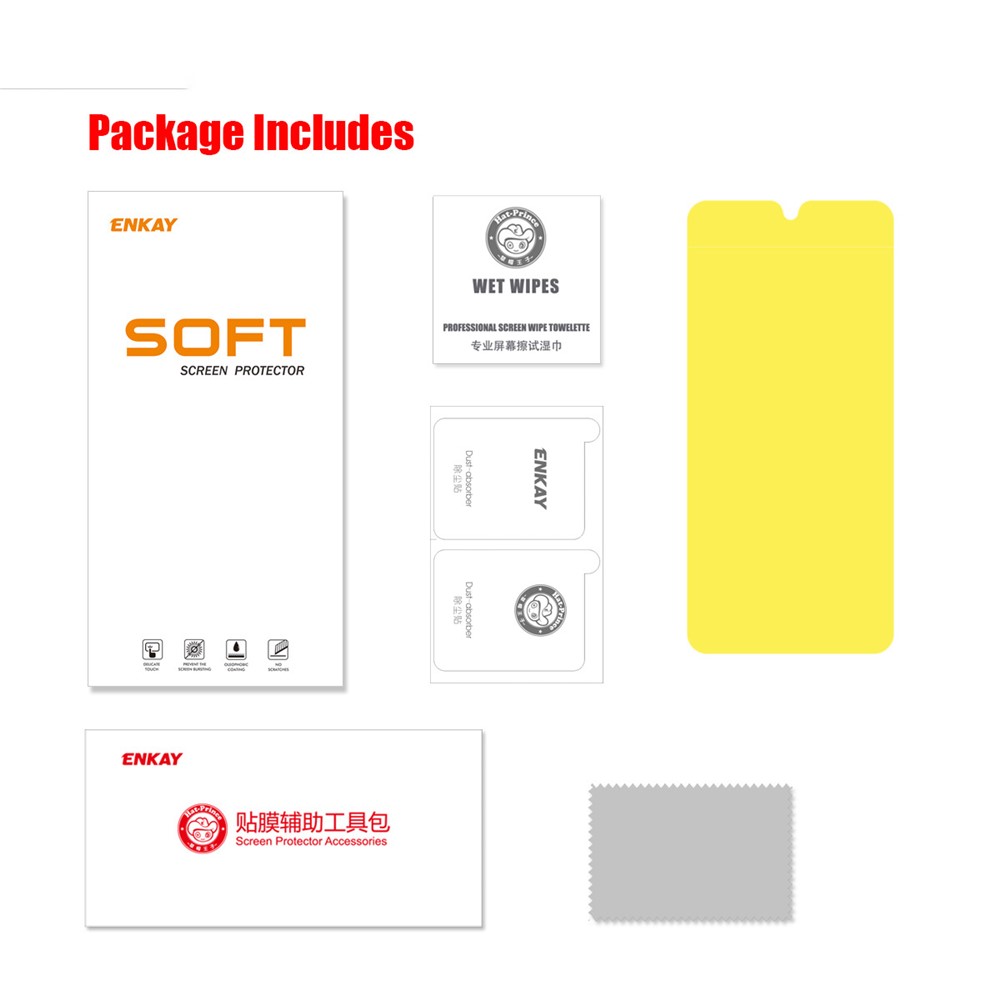 ENKAY Soft 3D Full Screen Protector Guard Film for Samsung Galaxy S21 Ultra 5G-7