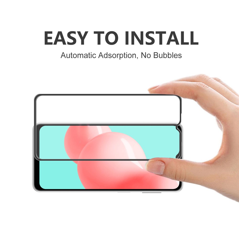 5 Stück / Set ENKAY HIGH Definition Full Kleber Komplettbedeckung Tempered Glasics Screen Film Für Samsung Galaxy A32 5G / M12 / A12-5