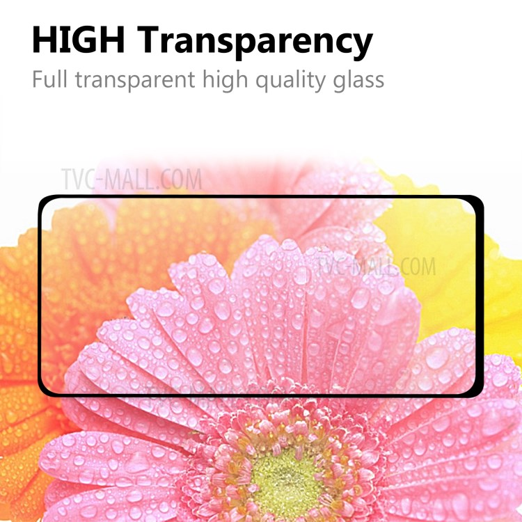 Komplette Abdeckung Ultraklarer Vollkleber Gehärteter Glasfilm Black Ränder Displayschutzfolie Für Xiaomi Redmi K40 / K40 Pro-5