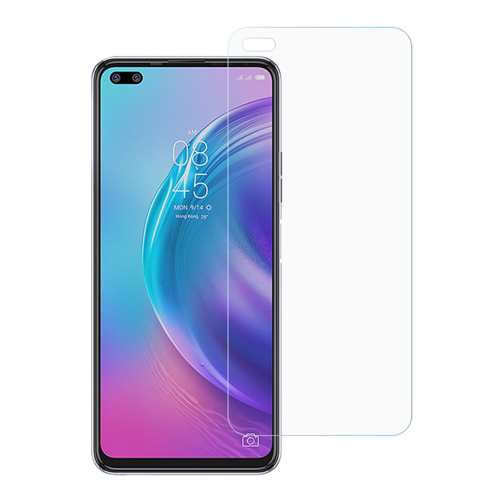 0.3mm Arc Edge Ultra Clear Tempered Glass Phone Screen Protector Film for Tecno Camon 16 Prime-1