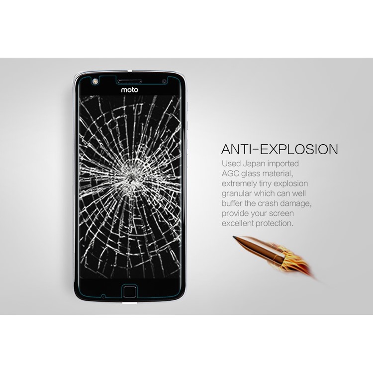 NILLKIN Amazing H+PRO for Motorola Moto Z Play Tempered Glass Screen Protector Nanometer Anti-Explosion-1