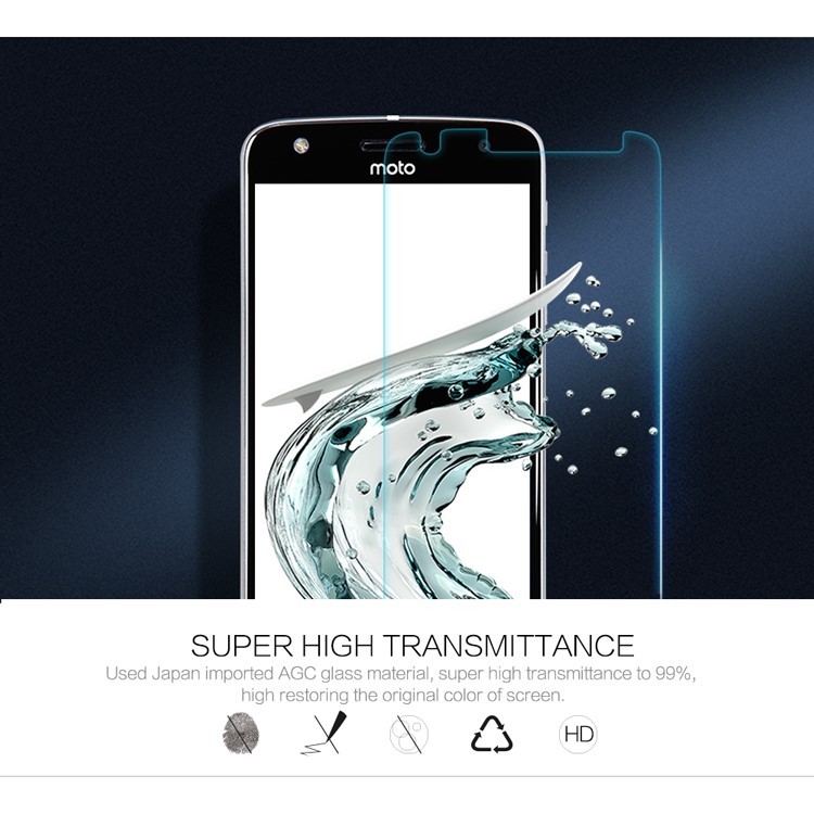 NILLKIN Amazing H+PRO for Motorola Moto Z Play Tempered Glass Screen Protector Nanometer Anti-Explosion-1