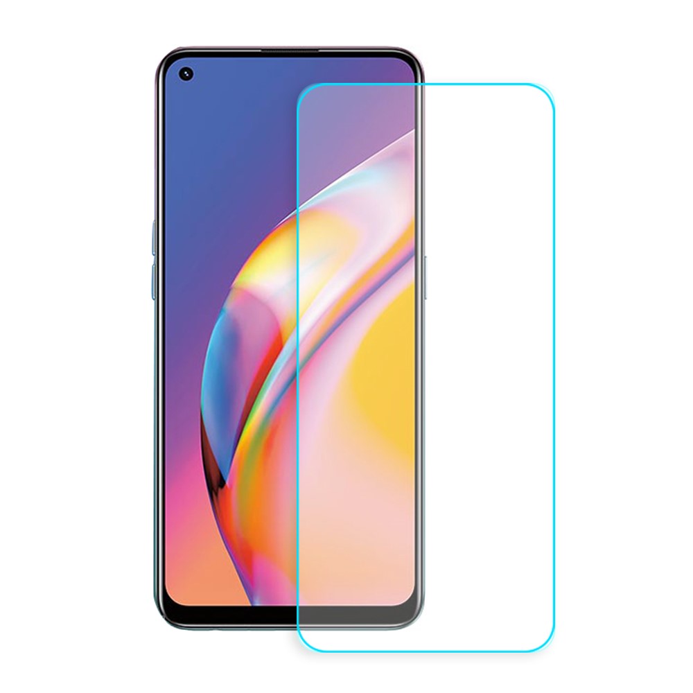 0.3mm Anti- fingerprint Arc Edge Tempered Glass Screen Protective Film for Oppo A94-1