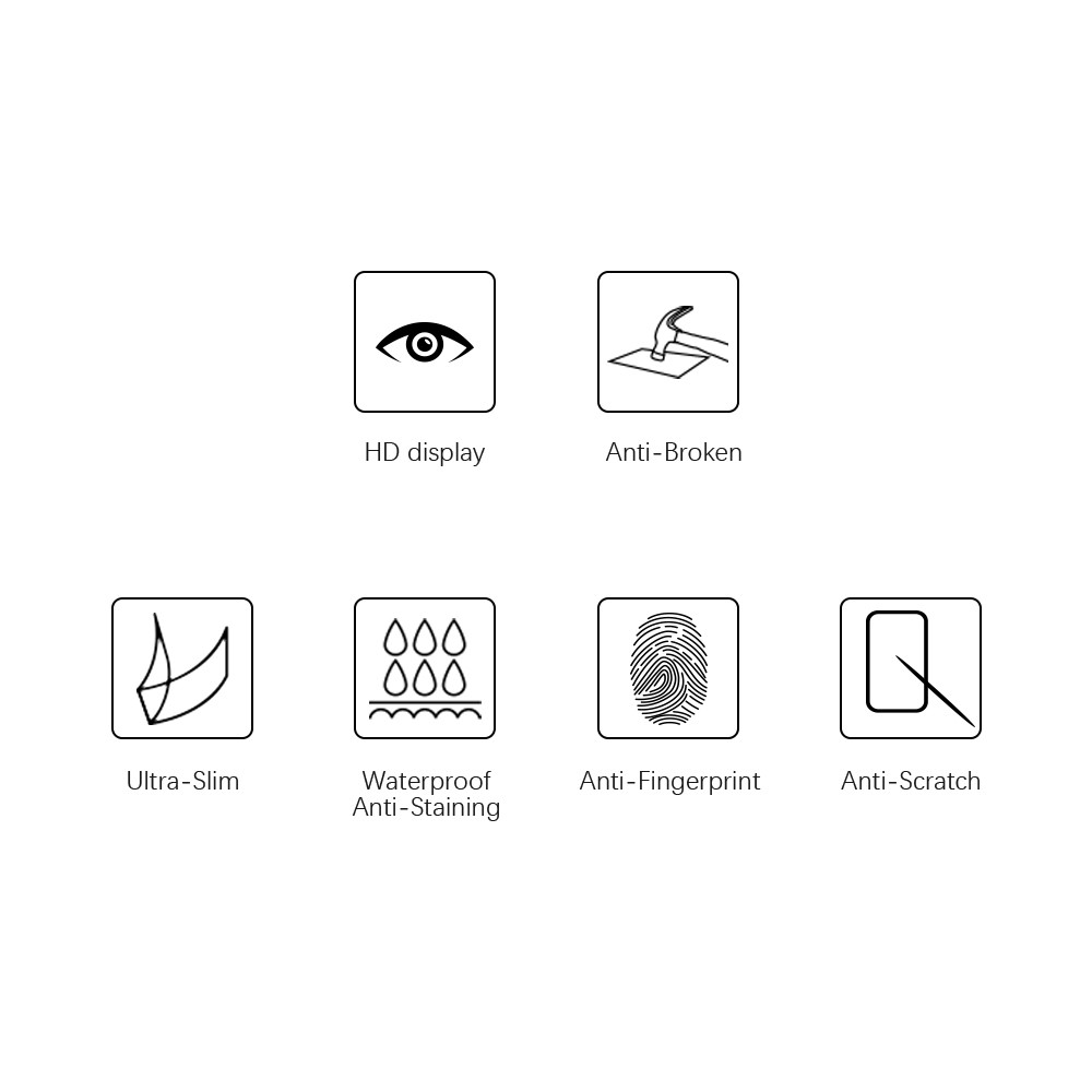 0.3mm Anti- fingerprint Arc Edge Tempered Glass Screen Protective Film for Oppo A94-3