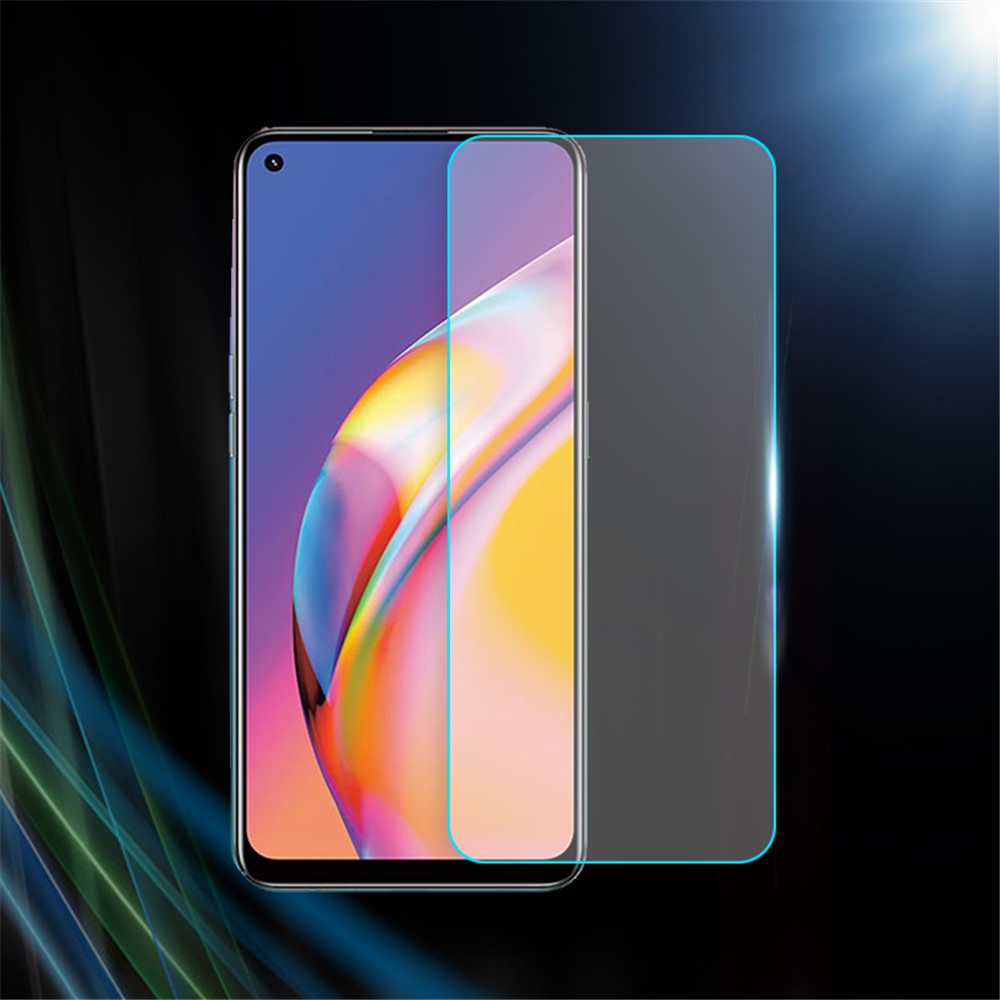 0.3mm Anti- fingerprint Arc Edge Tempered Glass Screen Protective Film for Oppo A94-4