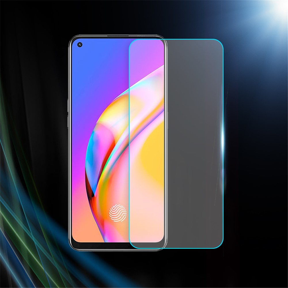 0.3mm Anti- fingerprint Arc Edge Tempered Glass Screen Protective Film for Oppo F19 Pro-4