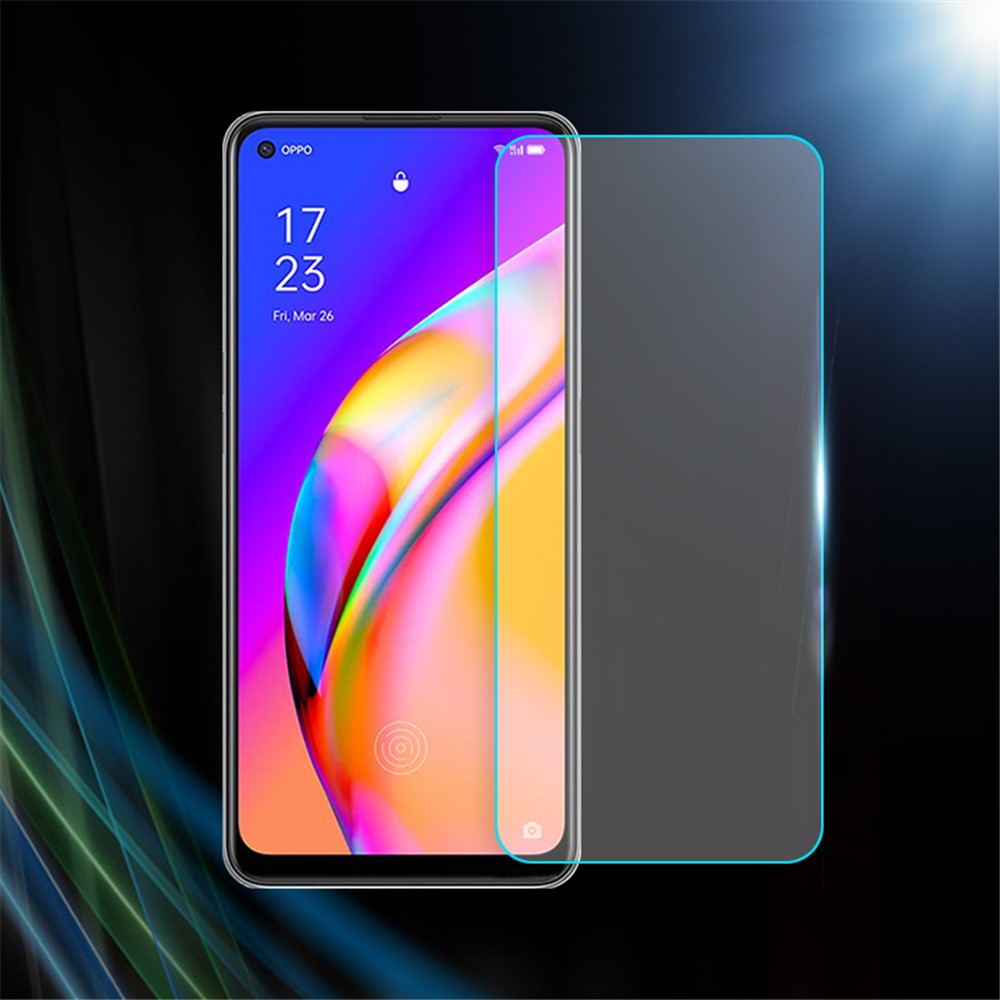 0.3mm Anti- fingerprint Arc Edge Tempered Glass Screen Protective Film for Oppo F19 Pro+ 5G-4