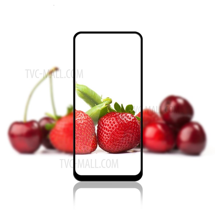 MOCOLO Full Screen HD Clear Silk Printing Anti-explosion Tempered Glass Protector for vivo Y30 Standard - Black-4