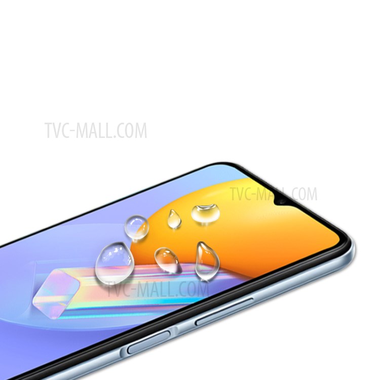 MOCOLO Full Glue Full Coverage Silk Printing Tempered Glass Screen Protector for vivo Y31 - Black-5